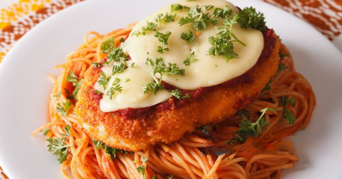 grilled chicken parmesan