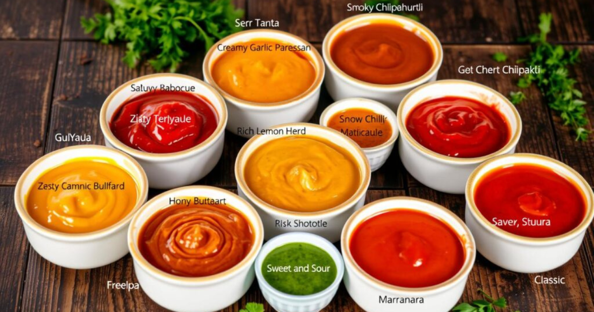 sauces for chicken